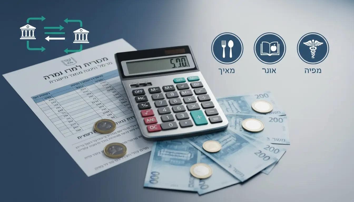 הפחתת מזונות ילדים מדריך מקיף