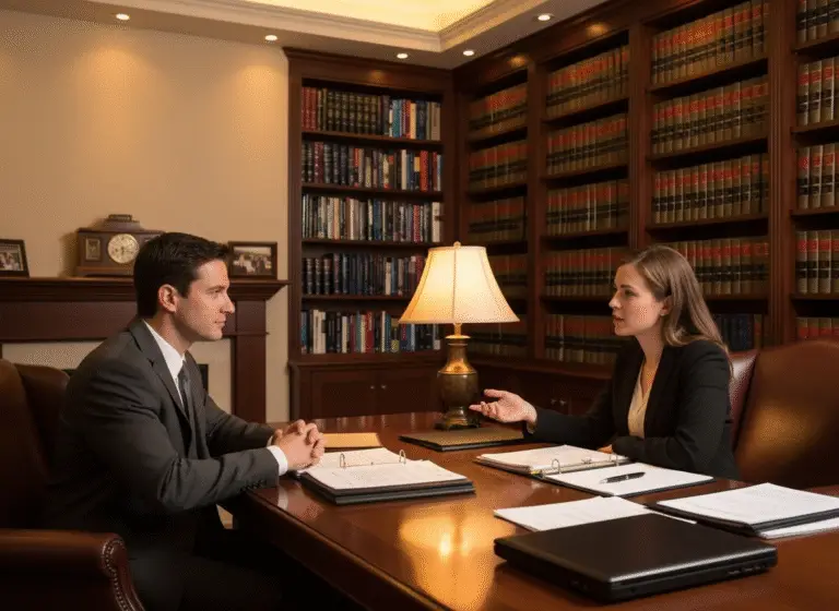 פגישת ייעוץ עם עורך דין