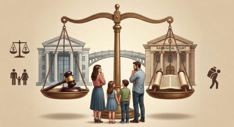 חוק המזונות החדש אמיר כהן עורך דין לענייני משפחה בית הדין הרבני מול בית המשפט לענייני משפחה