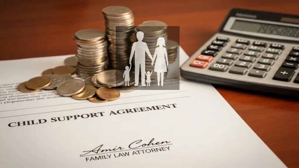 כמה משלמים מזונות? המדריך המלא לחישוב מזונות ילדים בישראל 2025 - אמיר כהן עורך דין לענייני משפחה ו-גירושין