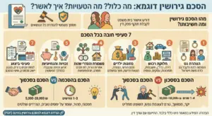 הסכם גירושין לדוגמא מה הוא כולל אמיר כהן עורך דין לענייני משפחה וגירושין